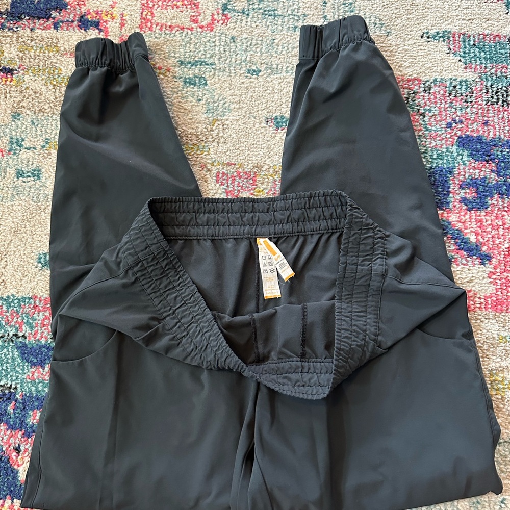 Lucy Dark Grey Elastic Waist Joggers